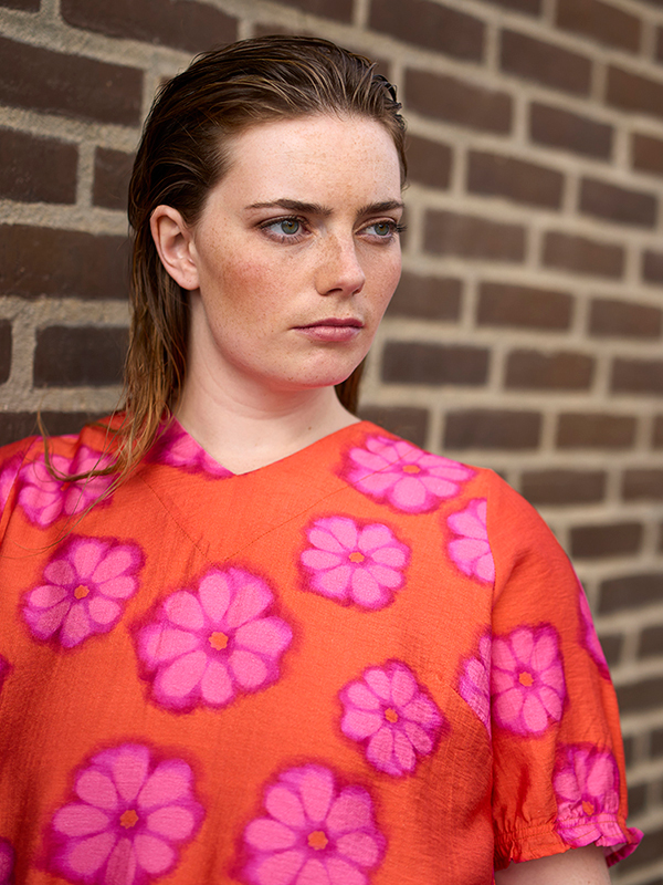 SKERRY - Plus Size Bluse fra Studio