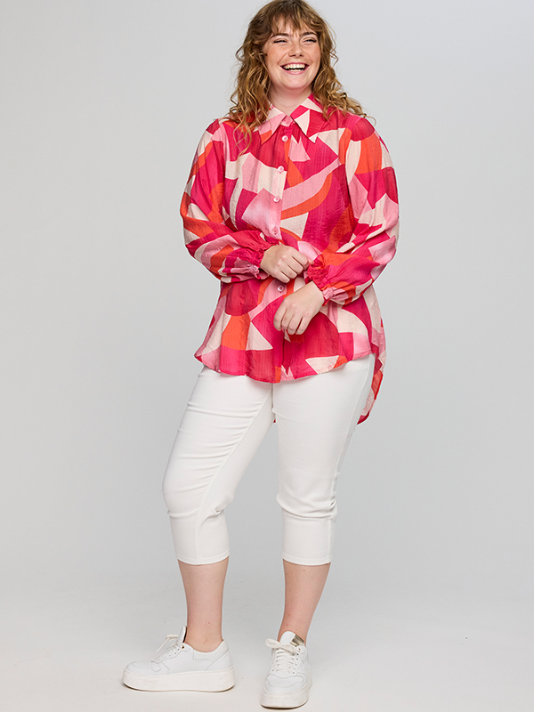 SADELINE - Plus Size Skjorte fra Studio