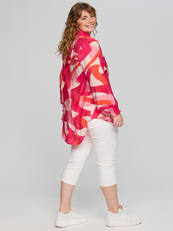 SADELINE - Plus Size Skjorte fra Studio