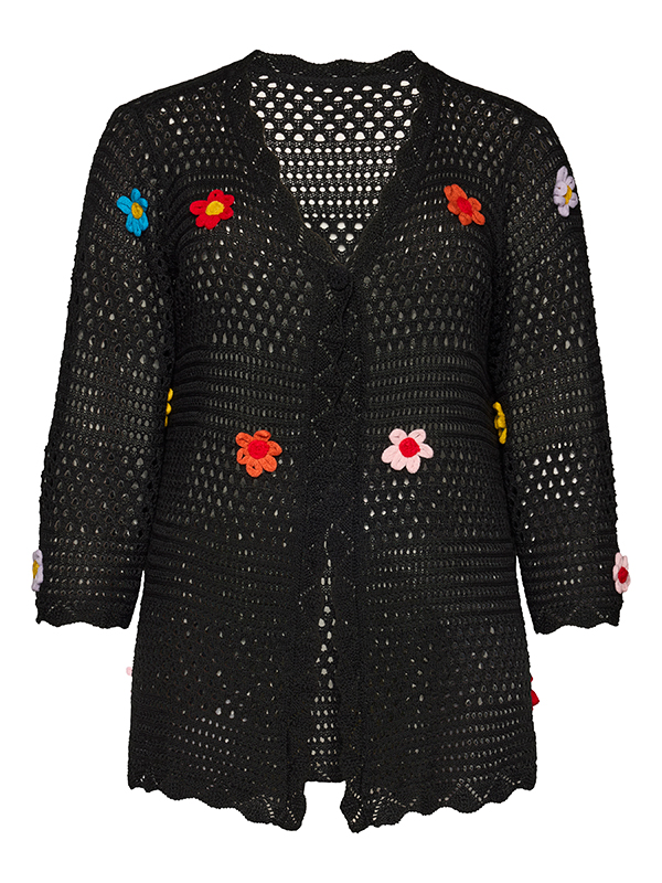 SAMAYA - Plus Size Cardigan fra Studio