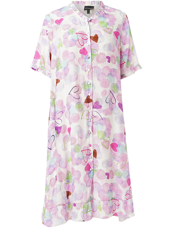 SSALLY - Plus Size Kjole fra Studio