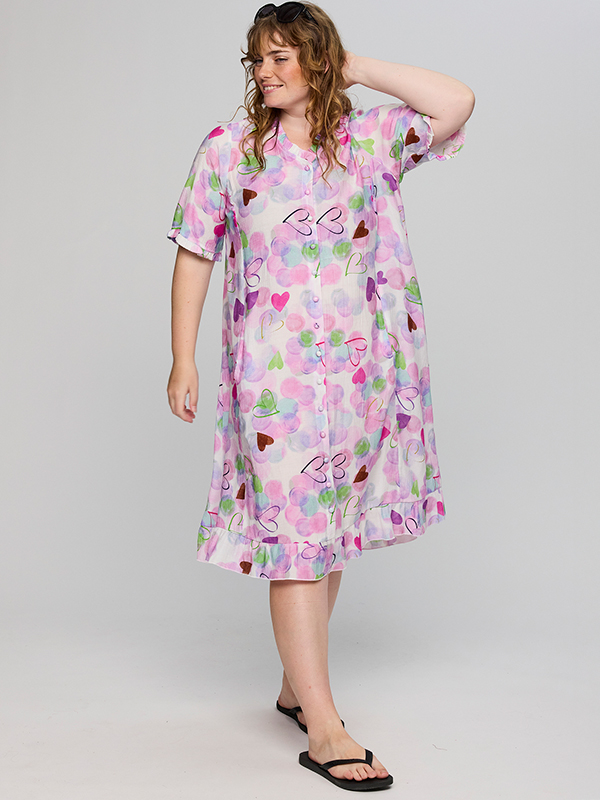 SSALLY - Plus Size Kjole fra Studio