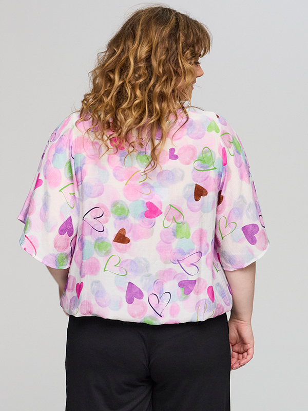 SAMELIE - Plus Size Bluse fra Studio