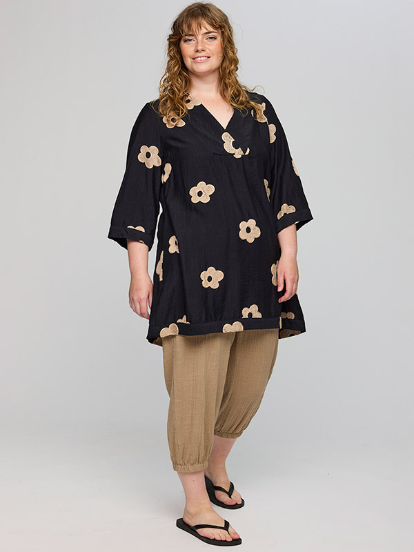 SANNABELLE - Plus Size Tunika fra Studio