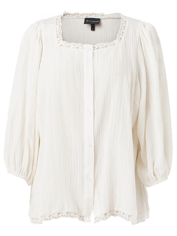 SANTONIA - Plus Size Bluse fra Studio