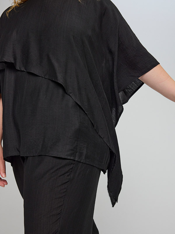 SATHENA - Plus Size Bluse fra Studio