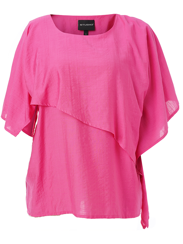 SATHENA - Plus Size Bluse fra Studio