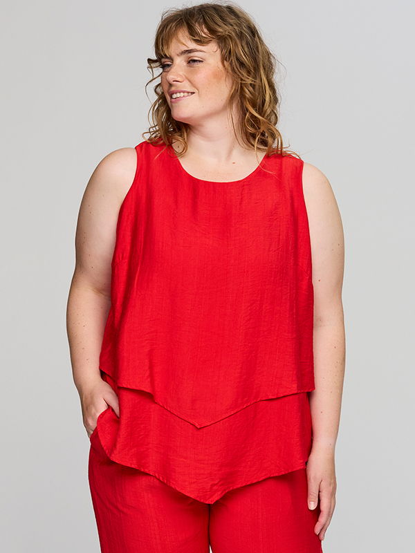 SAUBREY - Plus Size Topp fra Studio