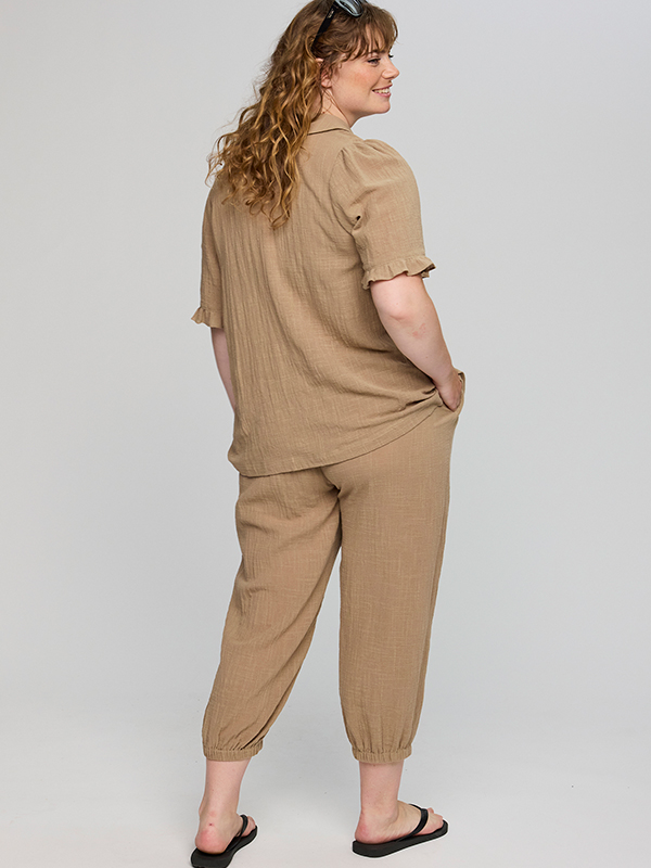 SBRIDGET - Plus Size Skjorte fra Studio