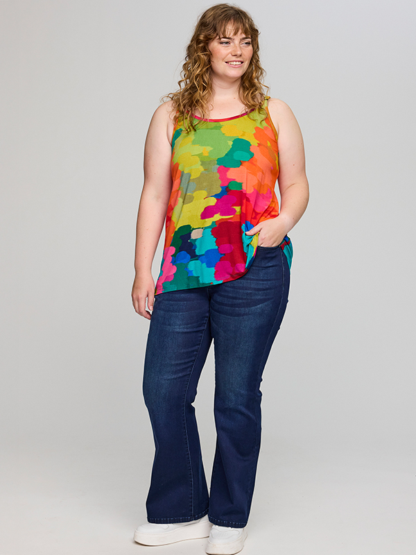 SKATHY - Plus Size Topp fra Studio