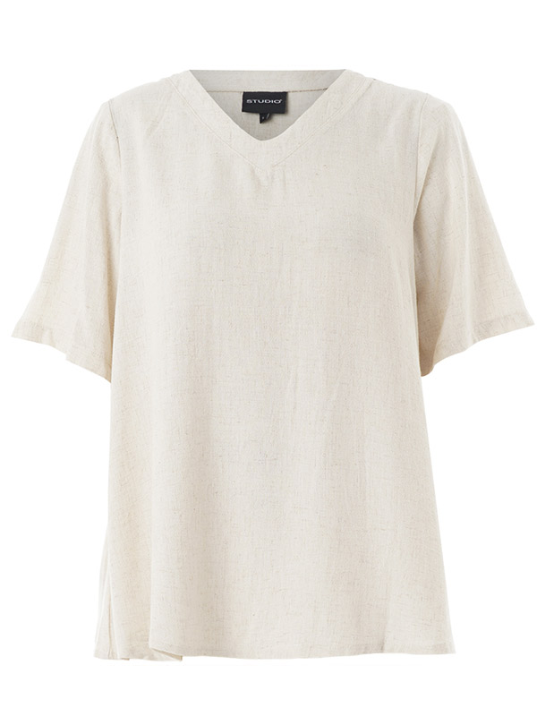 SCANDICE - Plus Size Bluse fra Studio