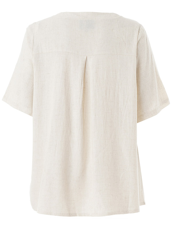 SCANDICE - Plus Size Bluse fra Studio