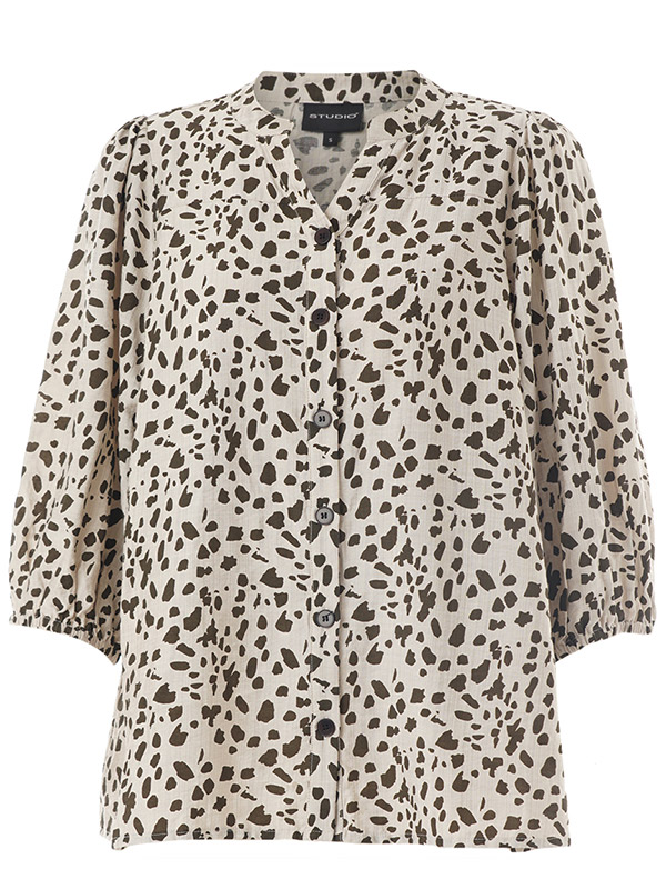 SCAROLINE - Plus Size Bluse fra Studio