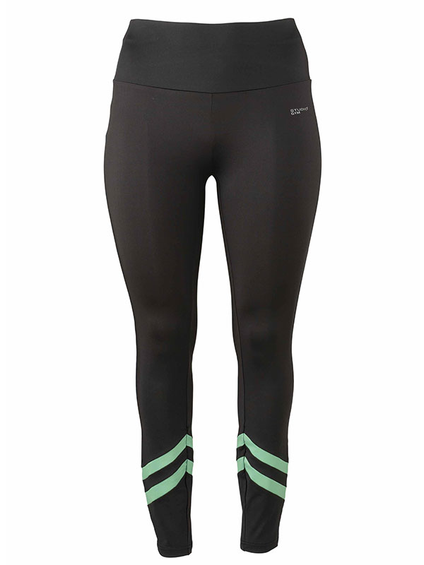 FITNESS - Plus Size Trenings tights fra Studio