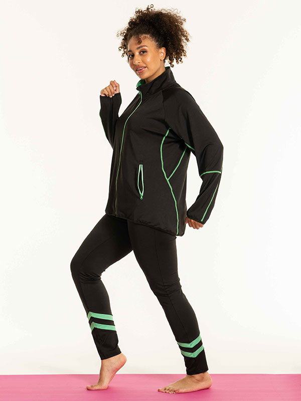 FITNESS - Plus Size Trenings tights fra Studio