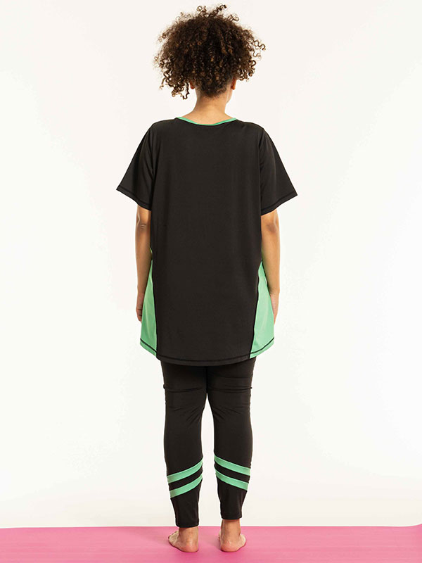 FITNESS - Plus Size Trenings tights fra Studio