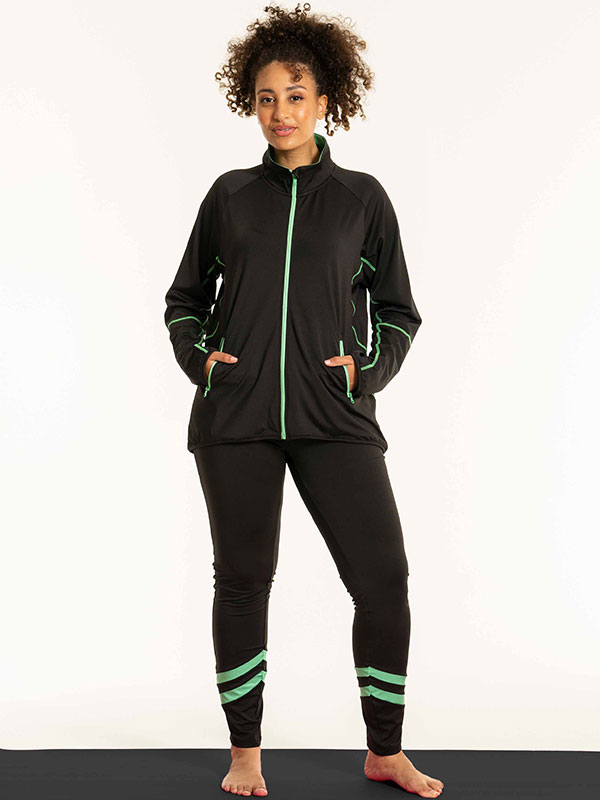 FITNESS - Plus Size Trenings jakke fra Studio
