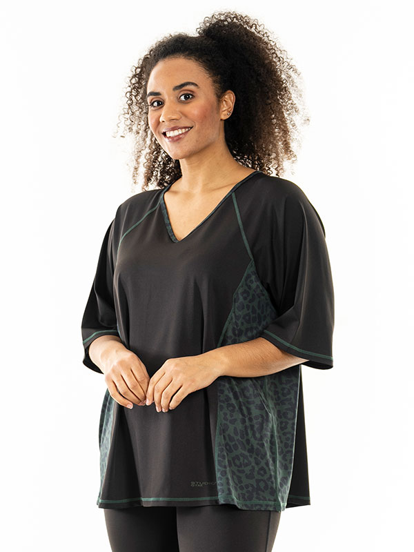 FITNESS - Plus Size Trenings sweatshirt fra Studio