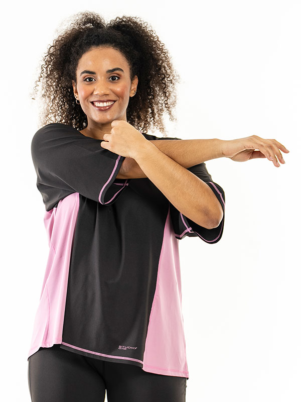 FITNESS - Plus Size Trenings sweatshirt fra Studio