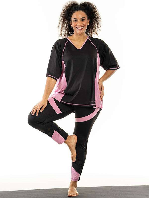 FITNESS - Plus Size Trenings sweatshirt fra Studio