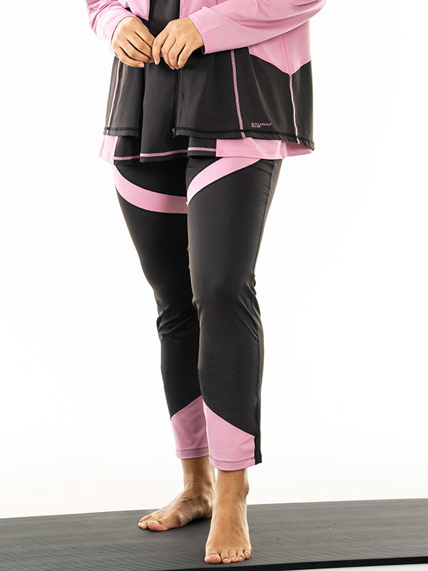 FITNESS - Plus Size Trenings tights fra Studio
