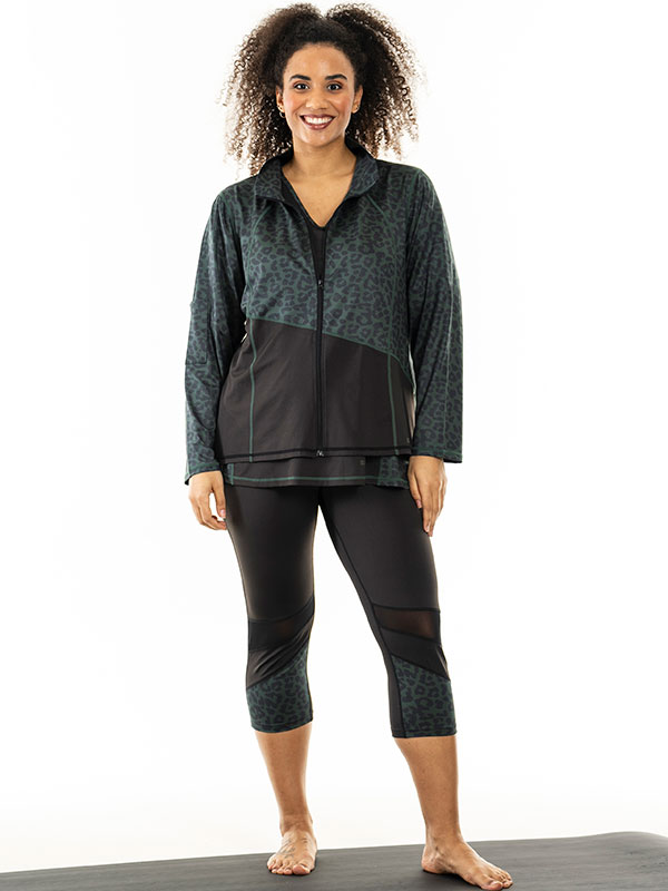 FITNESS - Plus Size Trenings tights fra Studio