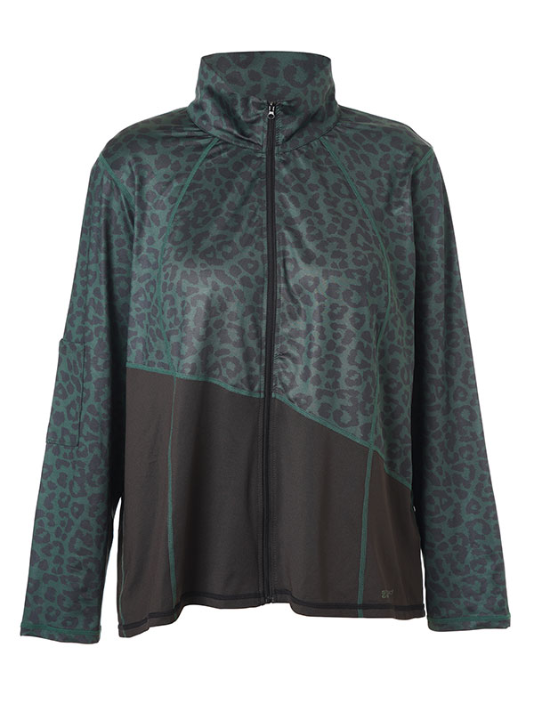 FITNESS - Plus Size Trenings jakke fra Studio