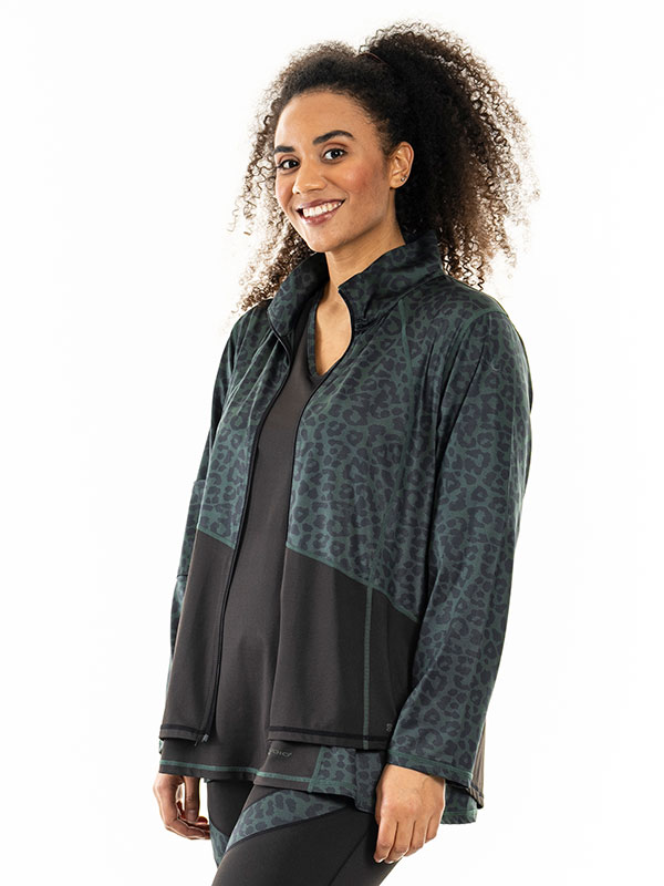 FITNESS - Plus Size Trenings jakke fra Studio