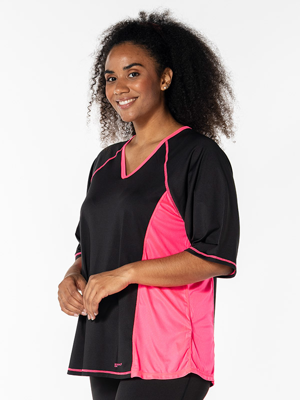 FITNESS - Plus Size Trenings sweatshirt fra Studio