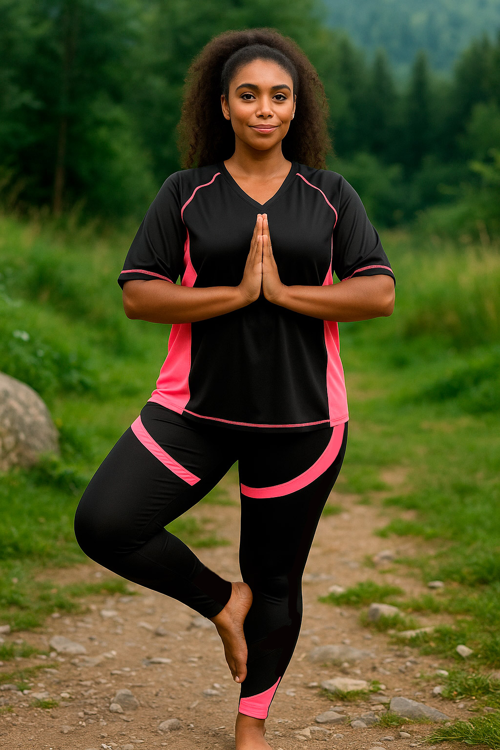 FITNESS - Plus Size Trenings sweatshirt fra Studio
