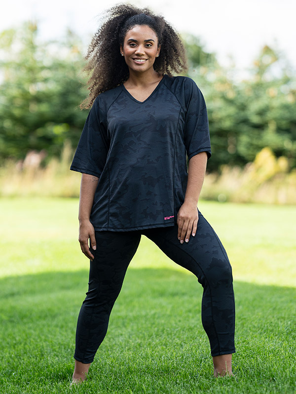 FITNESS - Plus Size Trenings tights fra Studio
