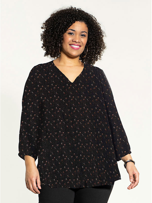 EMMY - Plus Size Bluse fra Studio