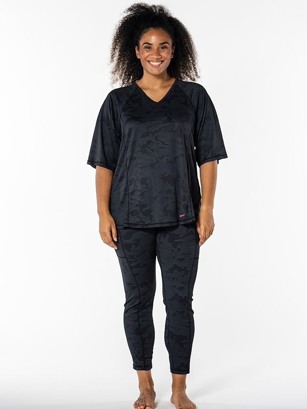 FITNESS - Plus Size Trenings sweatshirt fra Studio