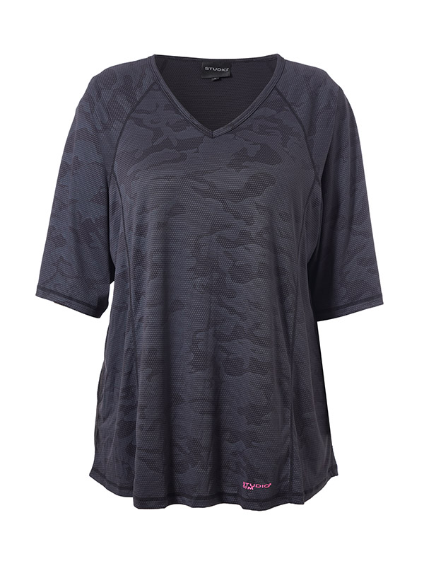FITNESS - Plus Size Trenings sweatshirt fra Studio