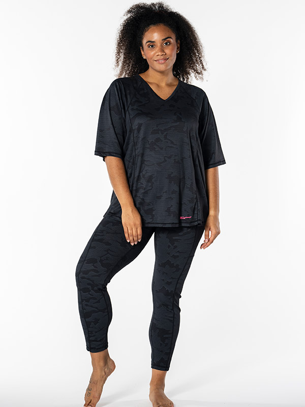 FITNESS - Plus Size Trenings sweatshirt fra Studio