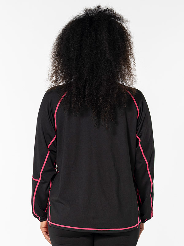 FITNESS - Plus Size Trenings jakke fra Studio