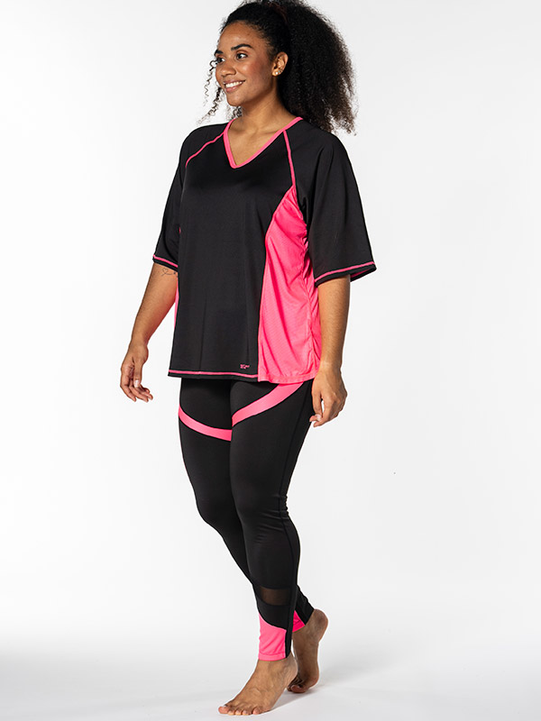 FITNESS - Plus Size Trenings tights fra Studio