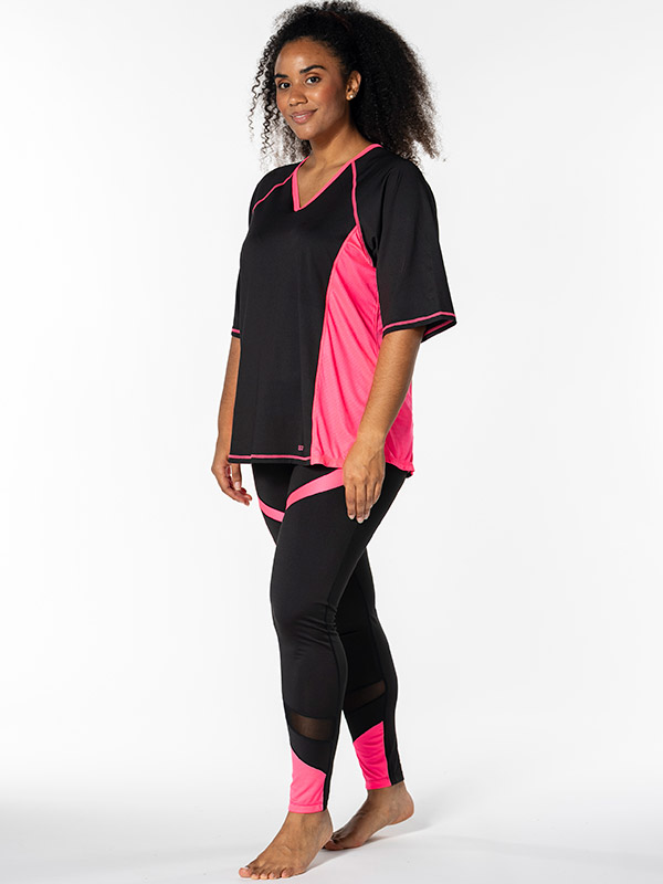 FITNESS - Plus Size Trenings tights fra Studio