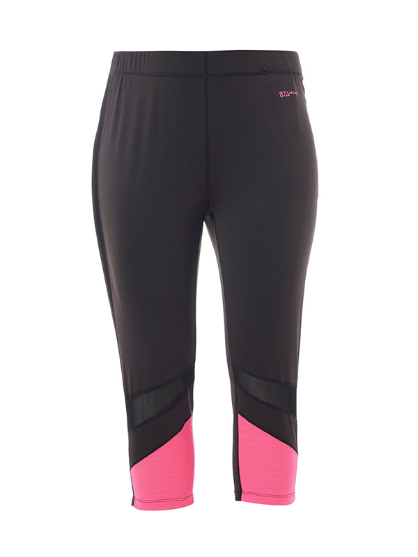 FITNESS - Plus Size Trenings tights fra Studio