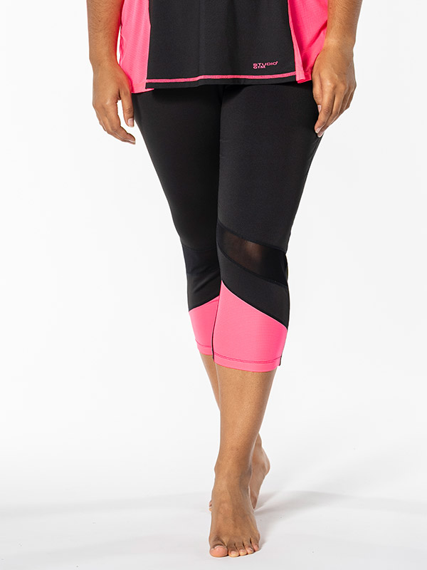 FITNESS - Plus Size Trenings tights fra Studio