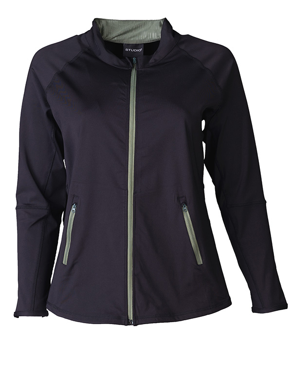 SFITNESS - Plus Size Trenings jakke fra Studio