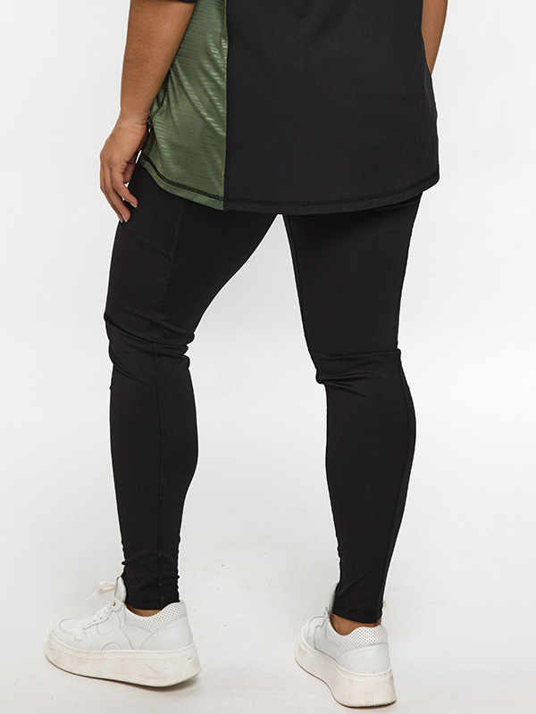 SFITNESS - Plus Size Trenings tights fra Studio
