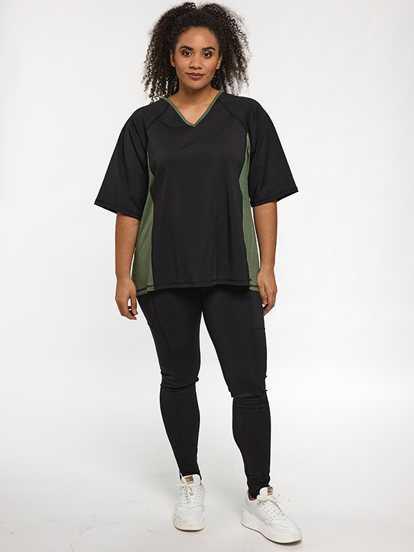 SFITNESS - Plus Size Trenings tights fra Studio