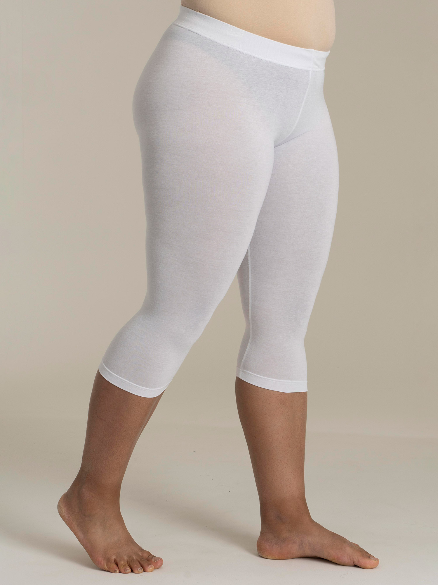 Capri Leggings I Viskose Jersey fra Sandgaard