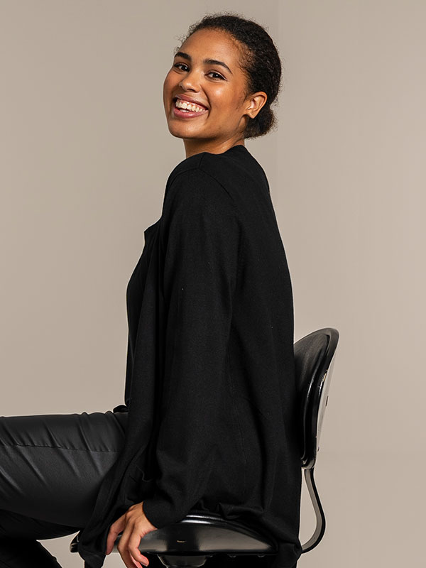 HELSINKI  - Plus Size Cardigan fra Sandgaard