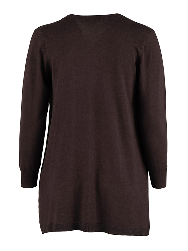 HELSINKI - Plus Size Cardigan fra Sandgaard
