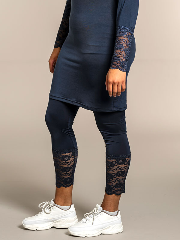 LUXEMBOURG  - Plus Size Leggings fra Sandgaard