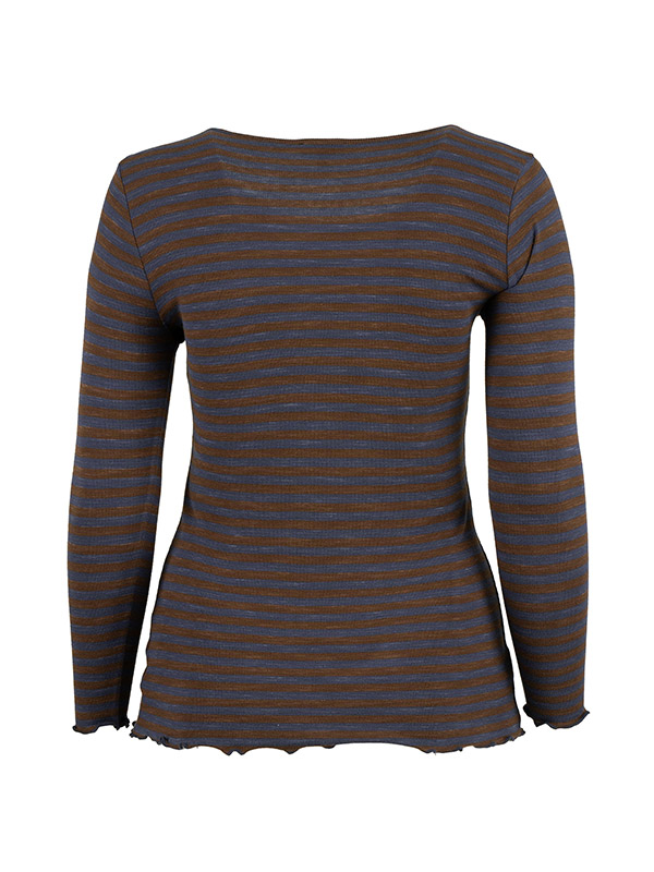 RIB - Plus Size Bluse fra Sandgaard