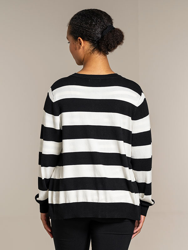 HELSINKI - Plus Size Cardigan fra Sandgaard