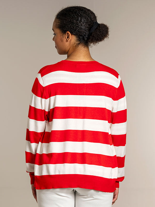 HELSINKI - Plus Size Cardigan fra Sandgaard